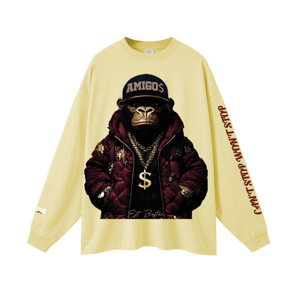 AMG$ FOG LONG SLEEVE DEE BO$$