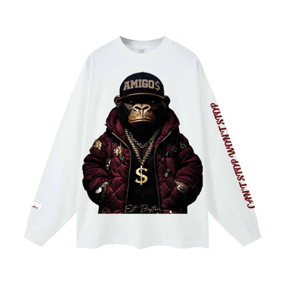 AMG$ FOG LONG SLEEVE DEE BO$$