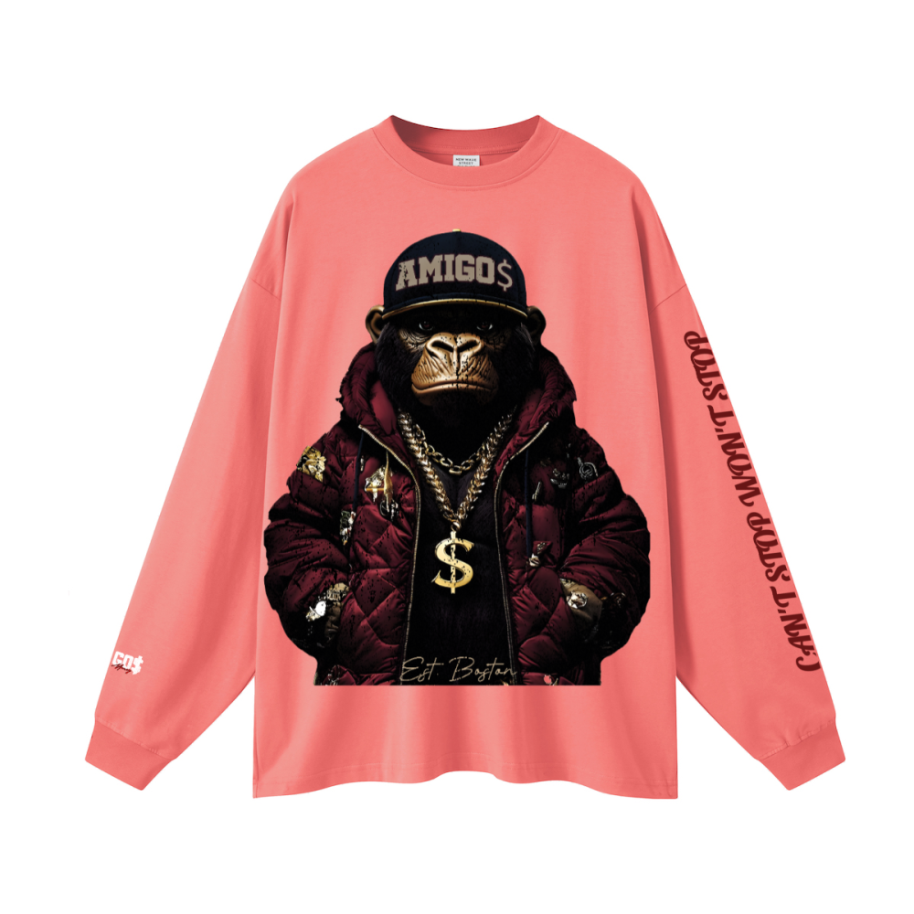 AMG$ FOG LONG SLEEVE DEE BO$$