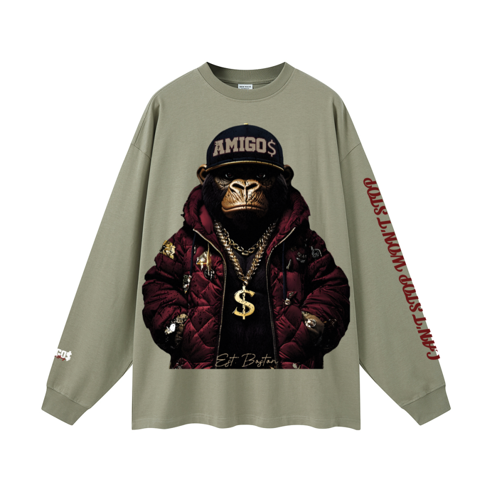 AMG$ FOG LONG SLEEVE DEE BO$$