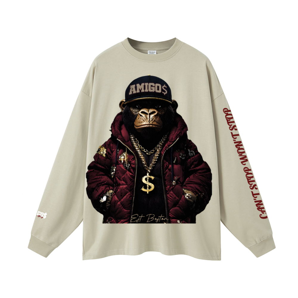 AMG$ FOG LONG SLEEVE DEE BO$$