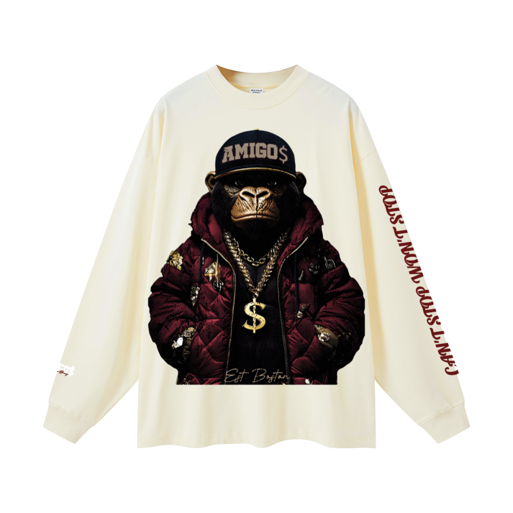 AMG$ FOG LONG SLEEVE DEE BO$$