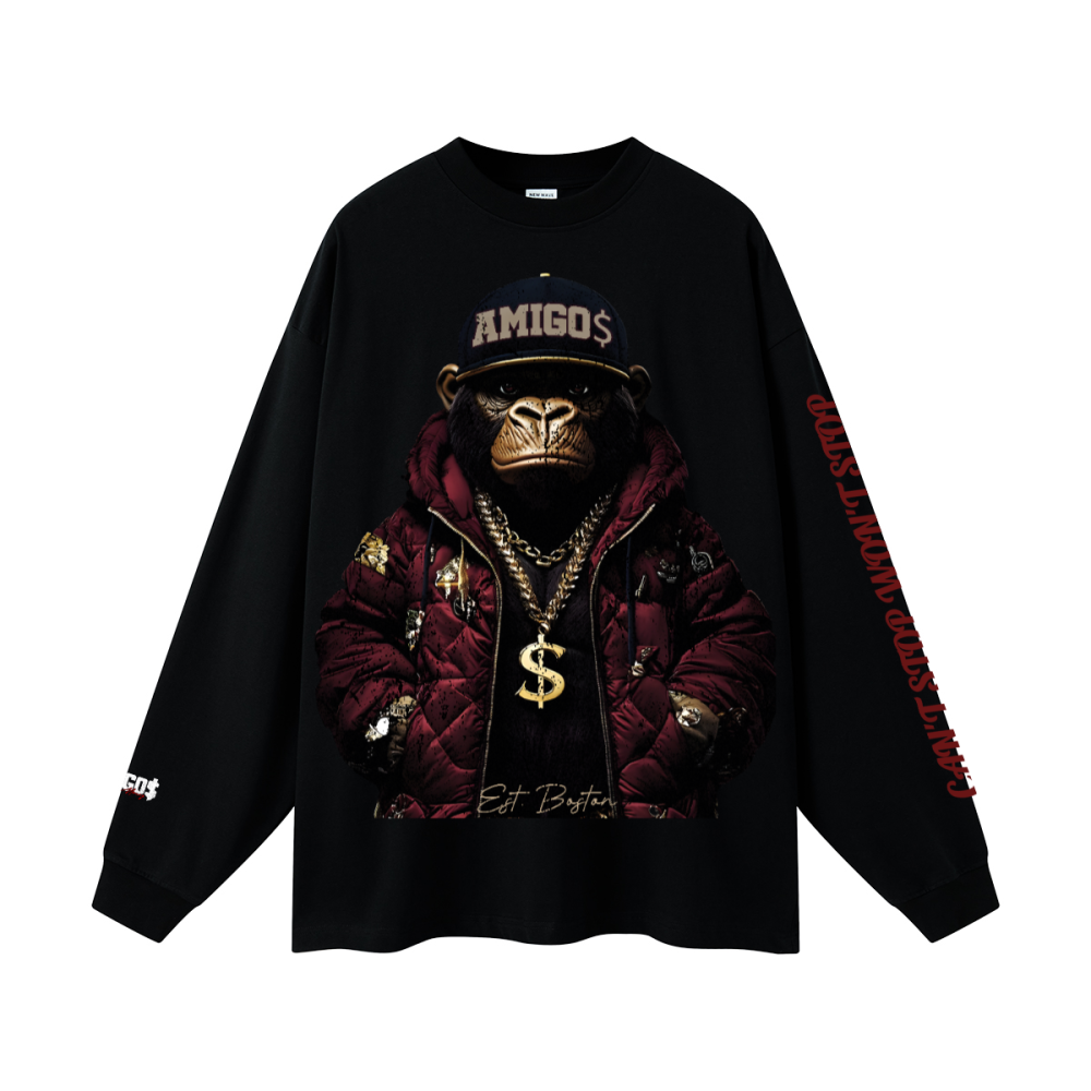 AMG$ FOG LONG SLEEVE DEE BO$$