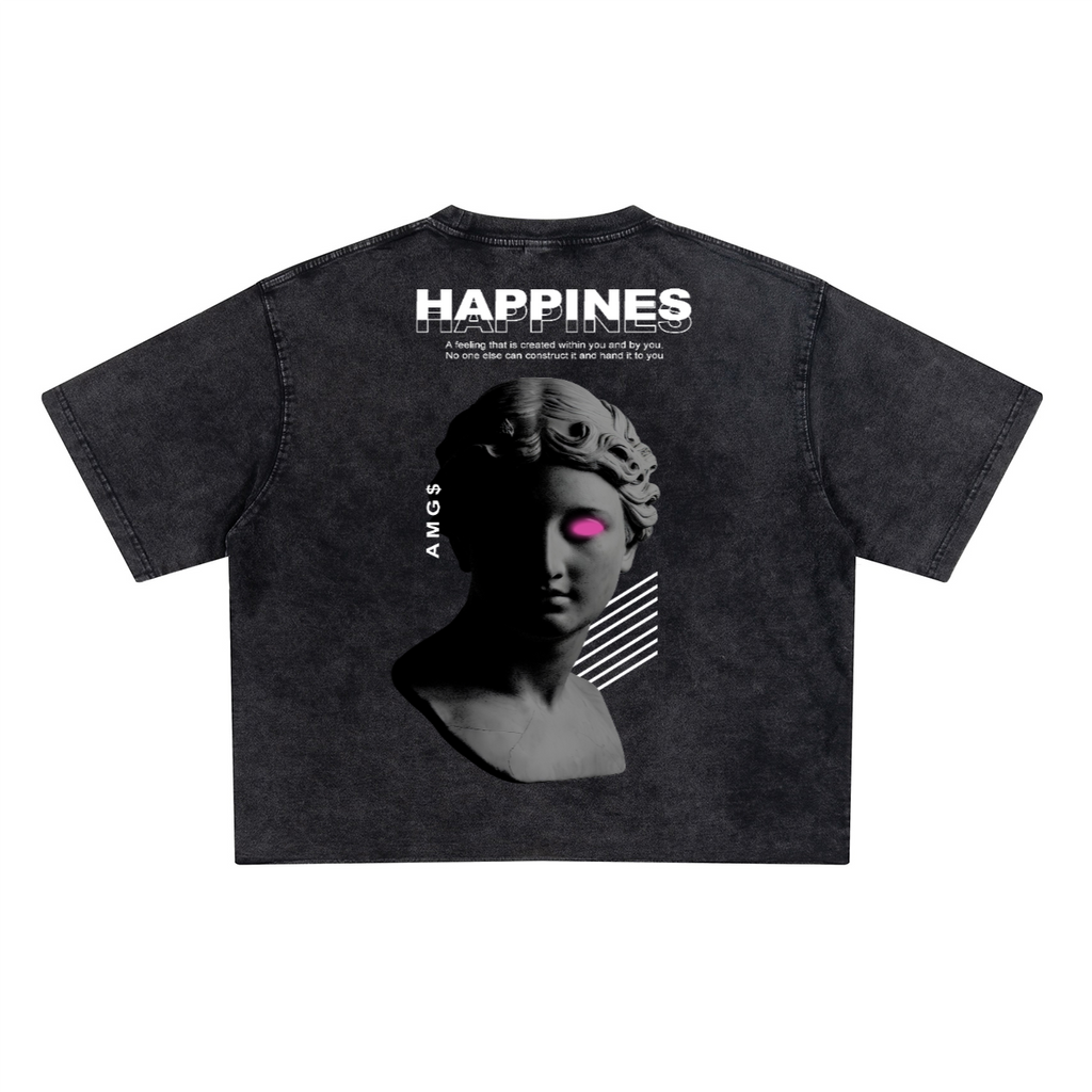 AMG$ EYE SEE HAPPINESS Washed Tee