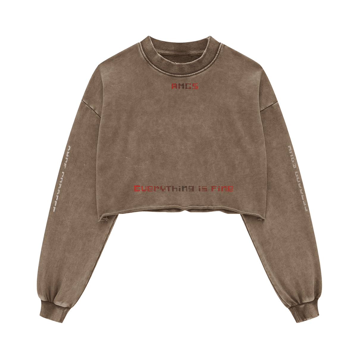GODDE$$ HERSELF Cropped Sweatshirt