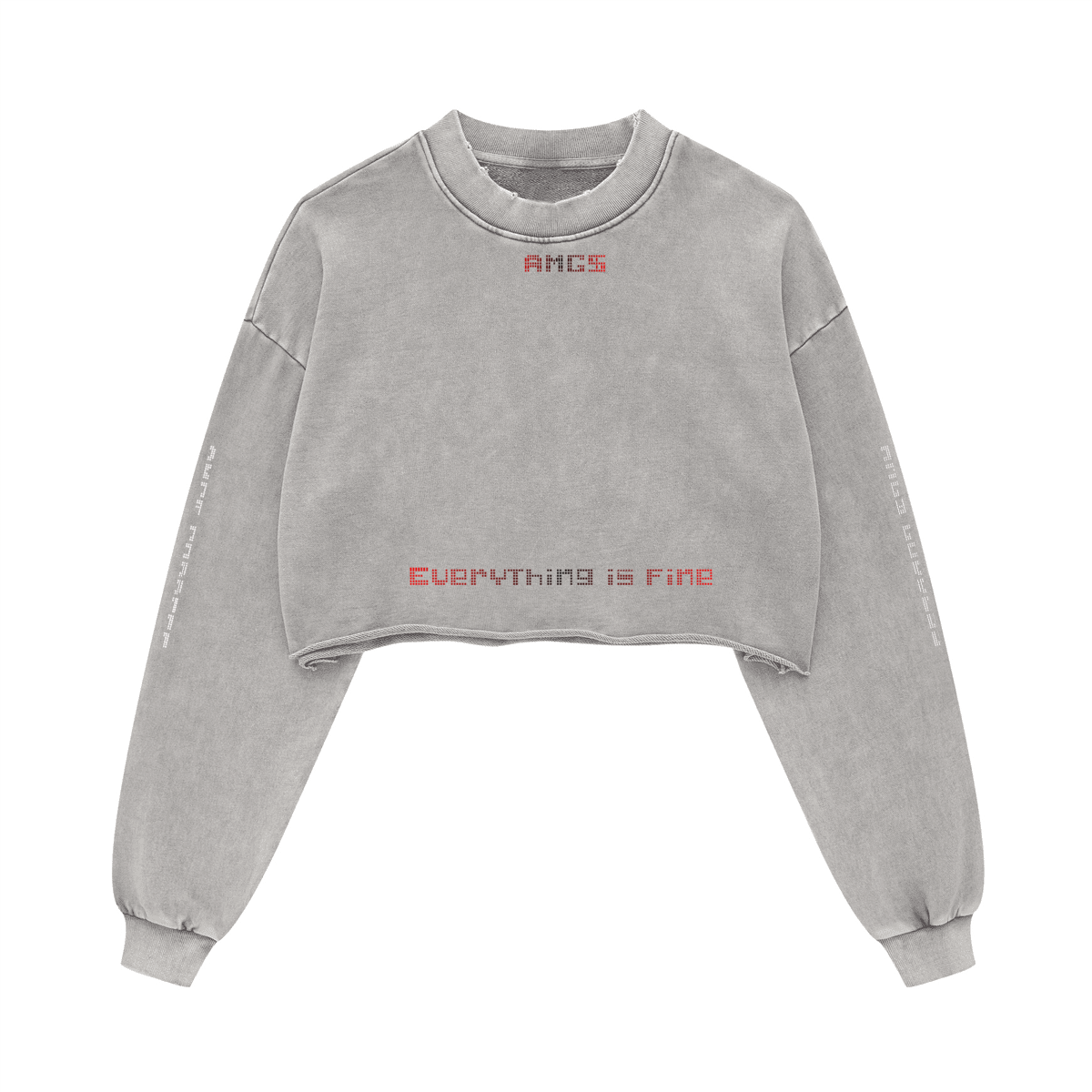 GODDE$$ HERSELF Cropped Sweatshirt