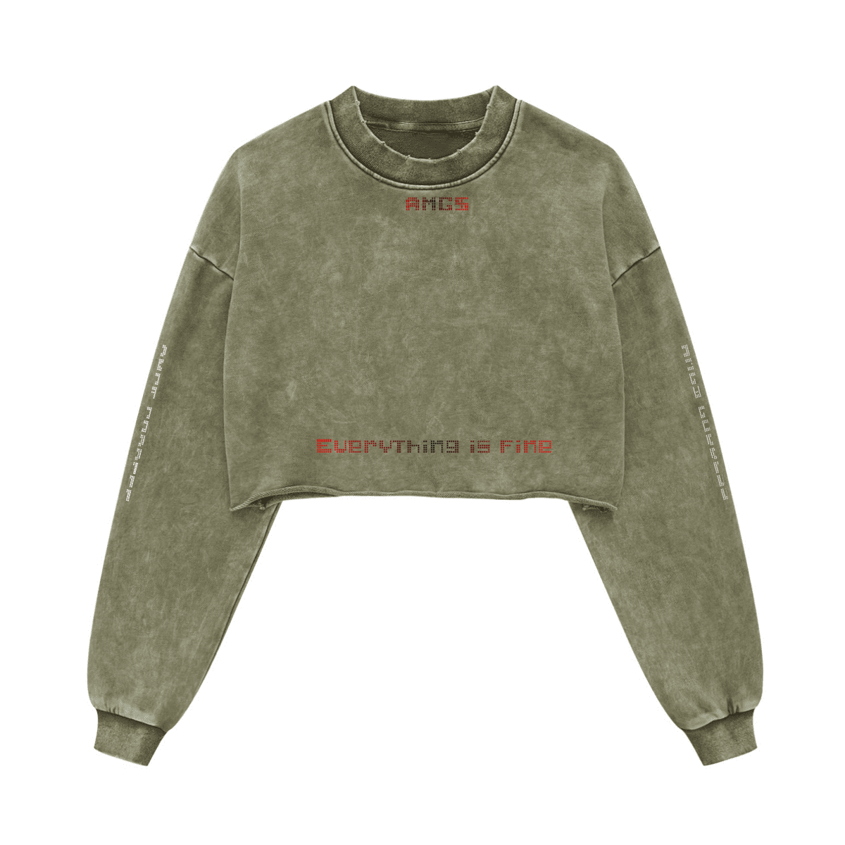 GODDE$$ HERSELF Cropped Sweatshirt