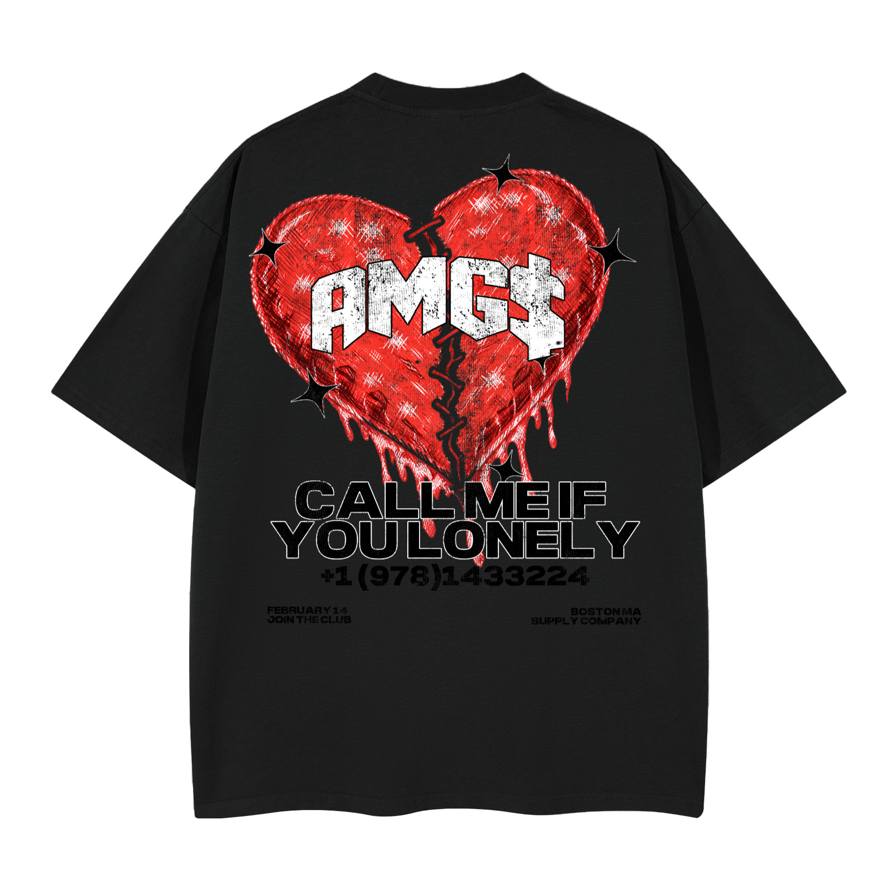 AMG$ When Your Lonely Tee V-Day Edition