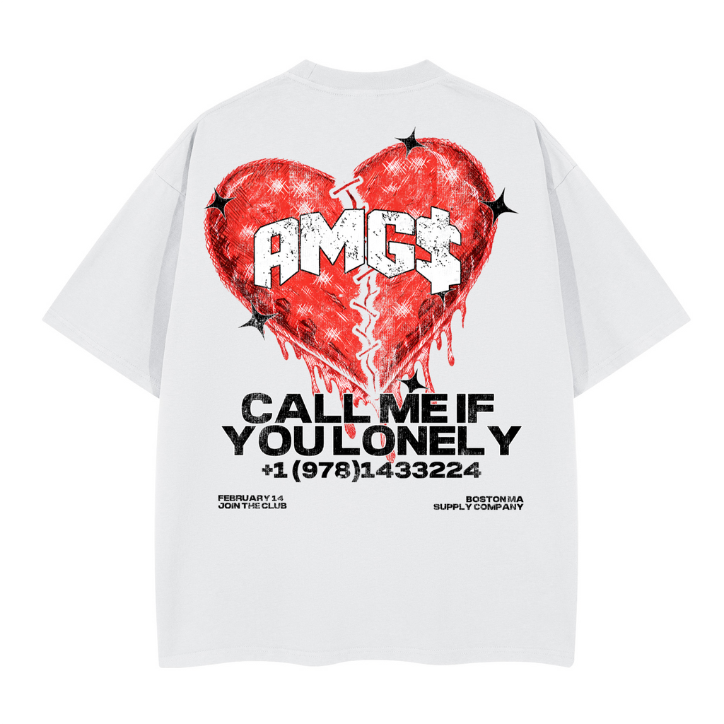 AMG$ When Your Lonely Tee V-Day Edition